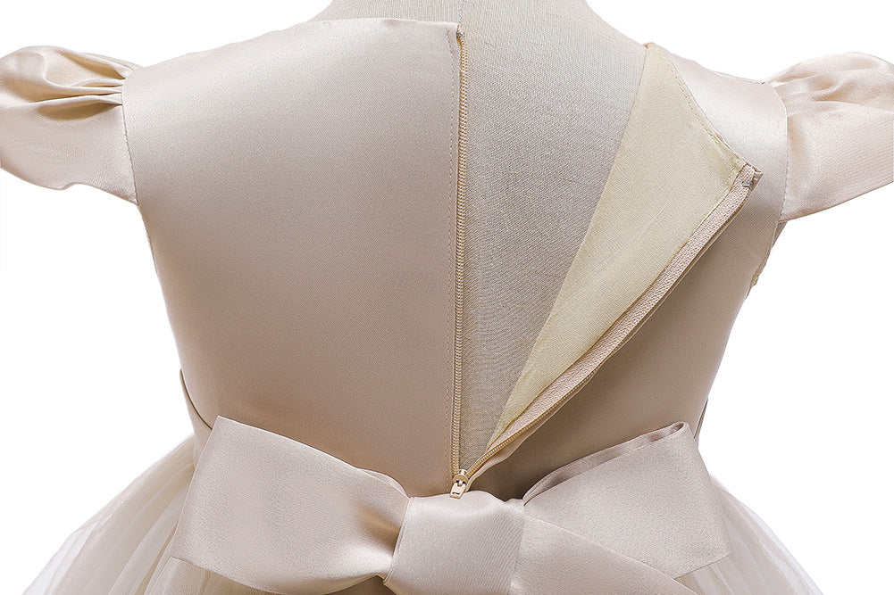 Schattige Prinsessenjurk - Gelaagd Design - Polyester/Tule - Voor Elk Seizoen