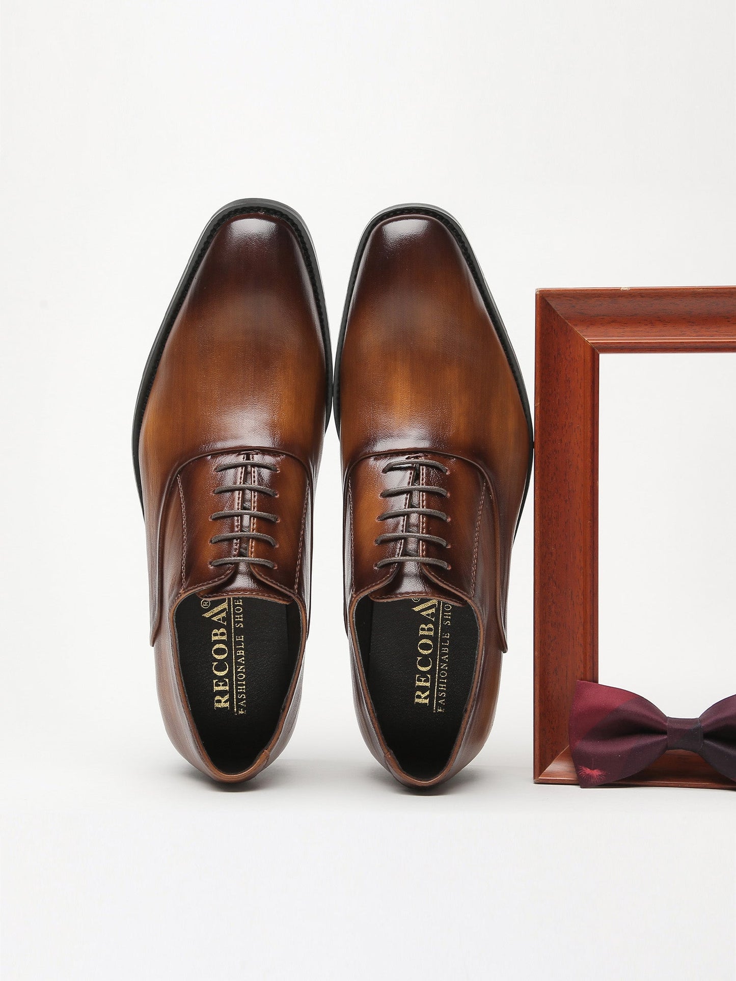 Casual Leren Veterschoenen - Heren - Comfort en Zakelijke Stijl