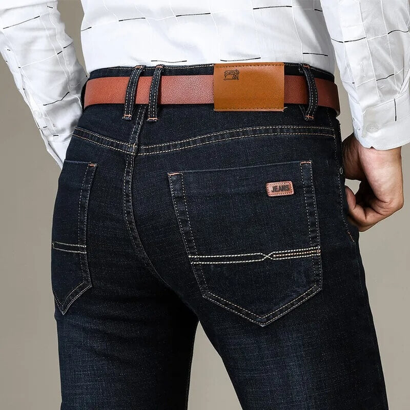 Slim-Fit Jeansbroek Heren - Duurzaam Denim & Tijdloze Stijl