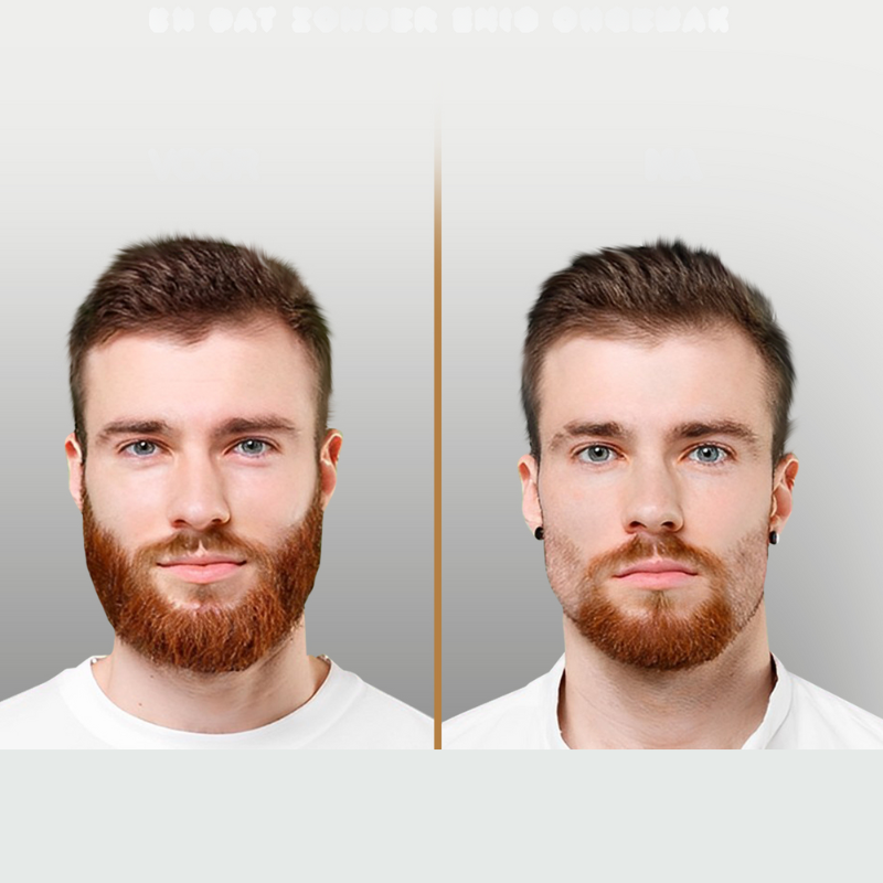 Baard trimmer 6-in-1 met Opbergstandaard en Precisie-instellingen