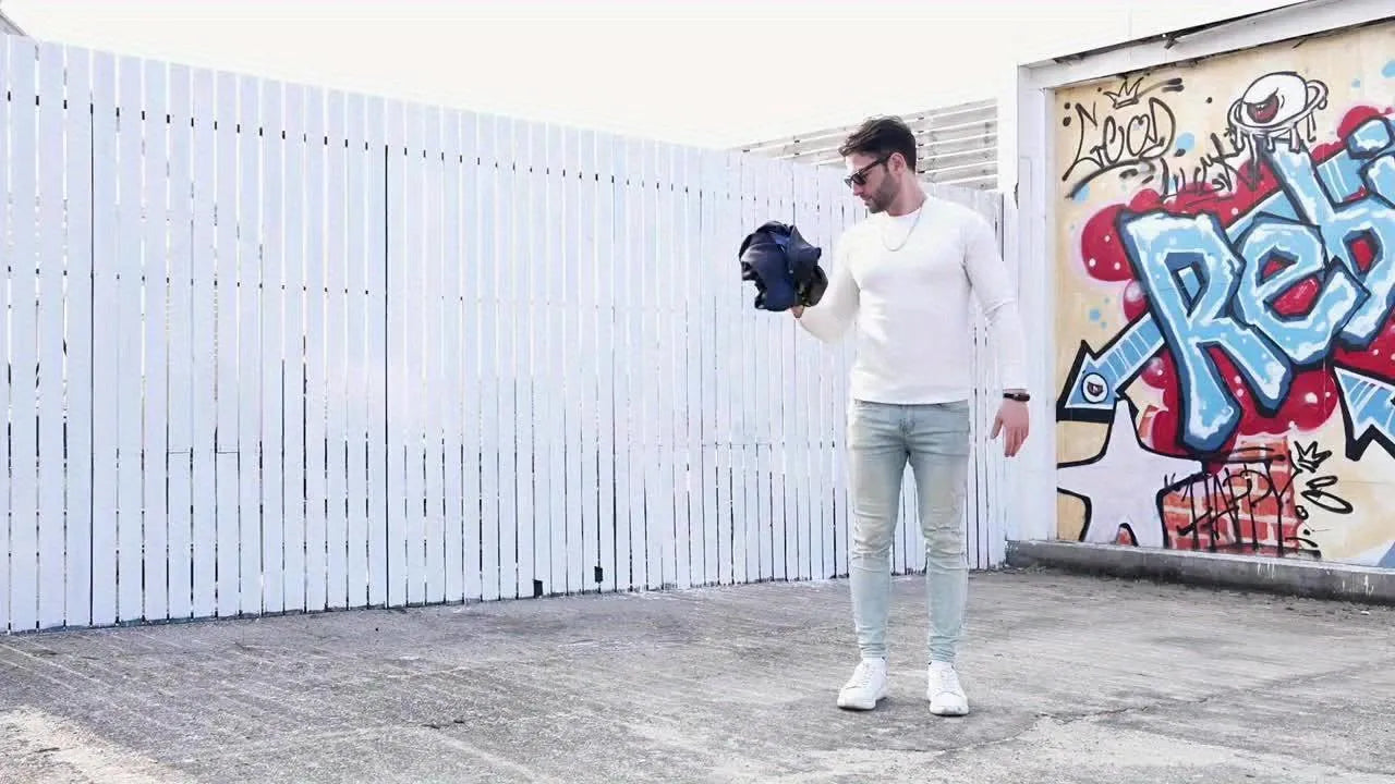 Casual Jas - Tekstprint - Regular Fit - Lente & Herfst Stijl