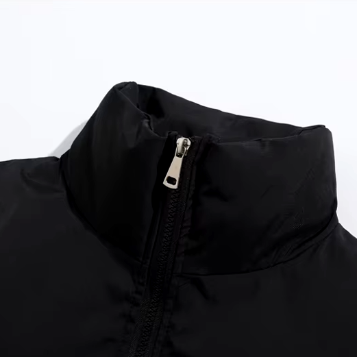 Puffer Jas - Man - Warm Gewatteerd - Winter Outdoor - Tweekleurige Panelen