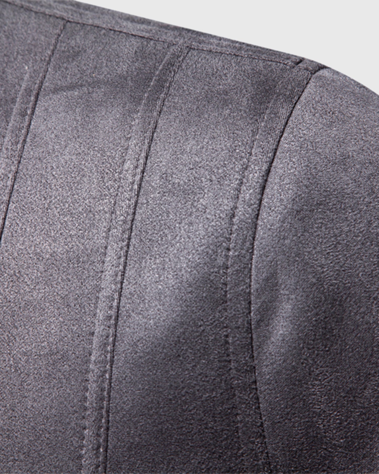 Heren Suede Bomberjas - Heren - Open Kraag - Stijlvolle Casual Look voor Herfst en Lente