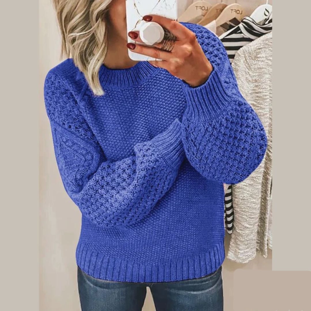 Poppy Pullover - Elegantie en Comfort voor Elke Dag!