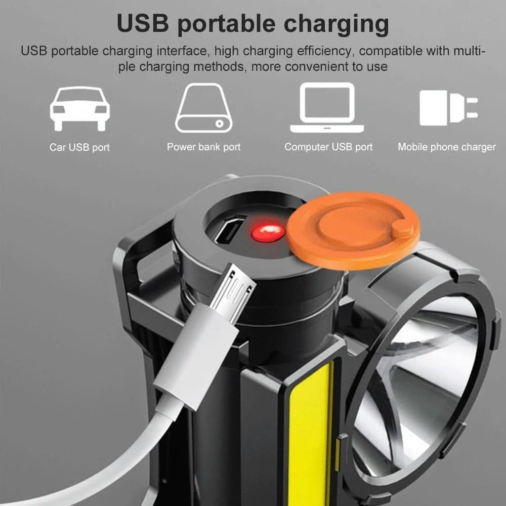 TrailBeam draagbare hoofdlamp en zaklamp voor wandelen en kamperen