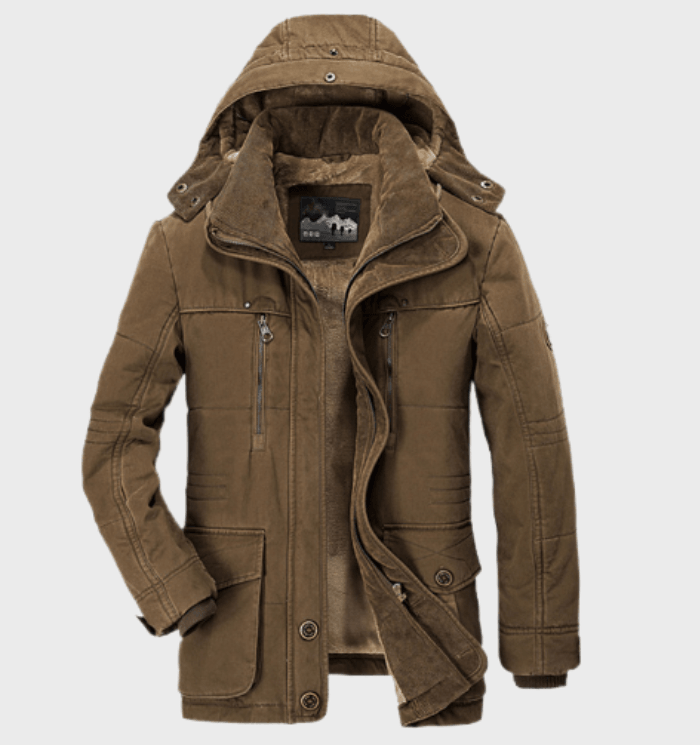 Winterjas Heren - Dikke Waterdichte Jas - Warm Fleece - Outdoor en Dagelijks