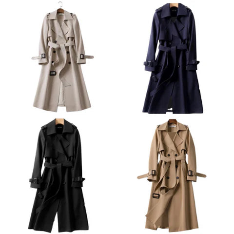 Trenchcoat - Dames - Katoen - Elegant & Warm