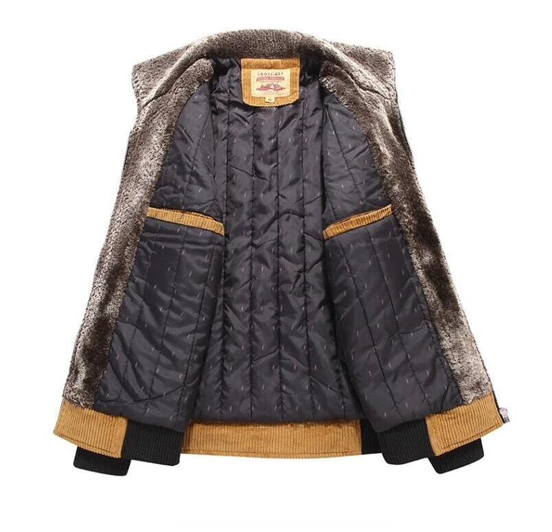 Plunora Dikke Heren Winterjas - Extra Warm en Modieus ❄️ - Duurzaam Design