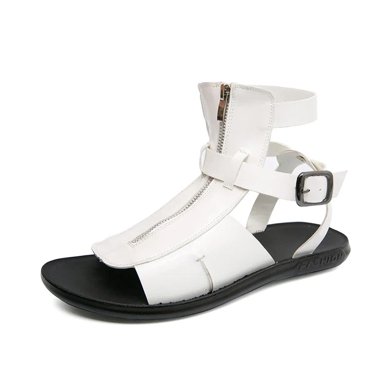 Sandalen met Rits en Comfortabele Zool, Waterbestendig en Ademend