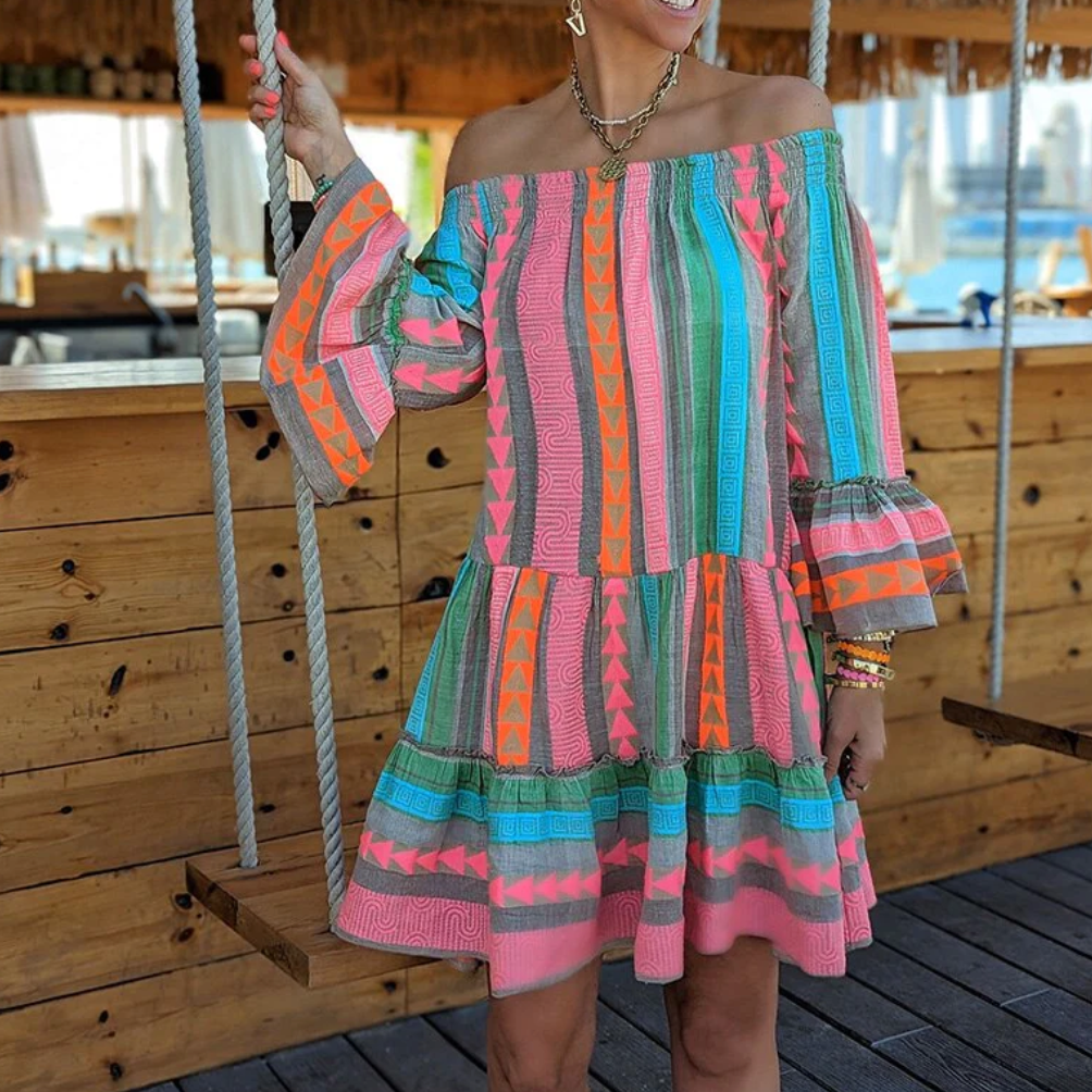 Veelzijdige Jurk - Duurzaam en Handgemaakt - Stijlvol Ontwerp, Comfortabel en Gemakkelijk te Reinigen