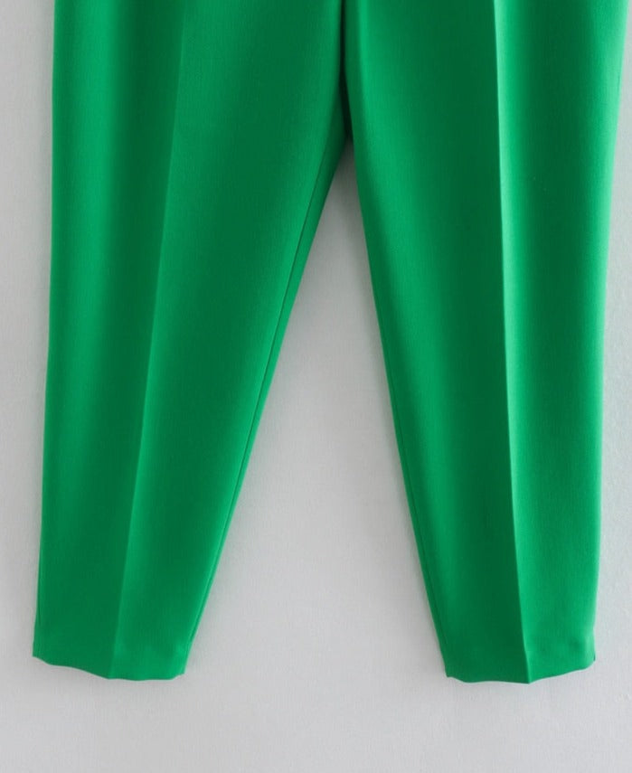 Pantalon & Blazer Set - Dames - Elegante broek & blazer met moderne pasvorm