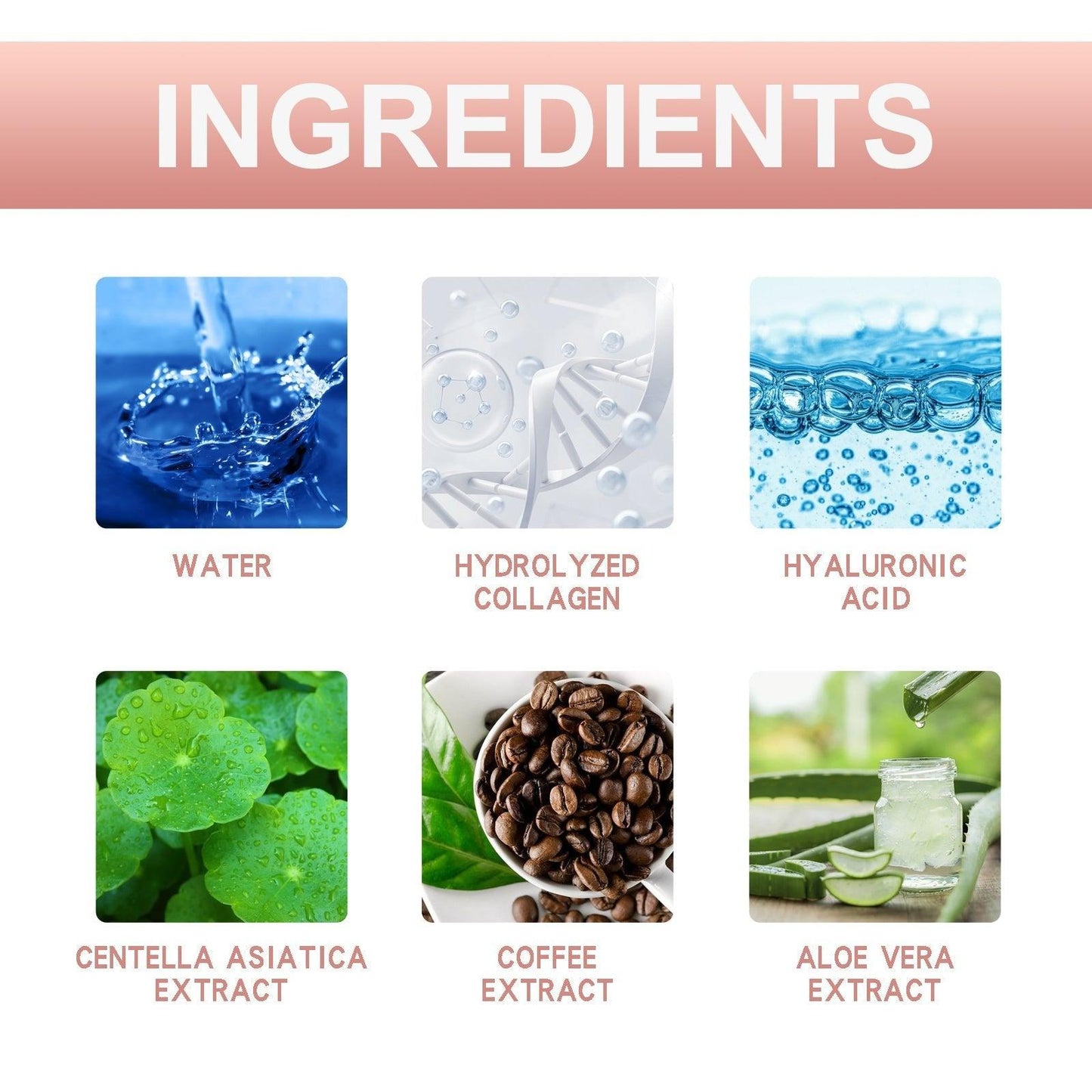 Gezichtsserum anti-aging tegen rimpels voor stevige huid