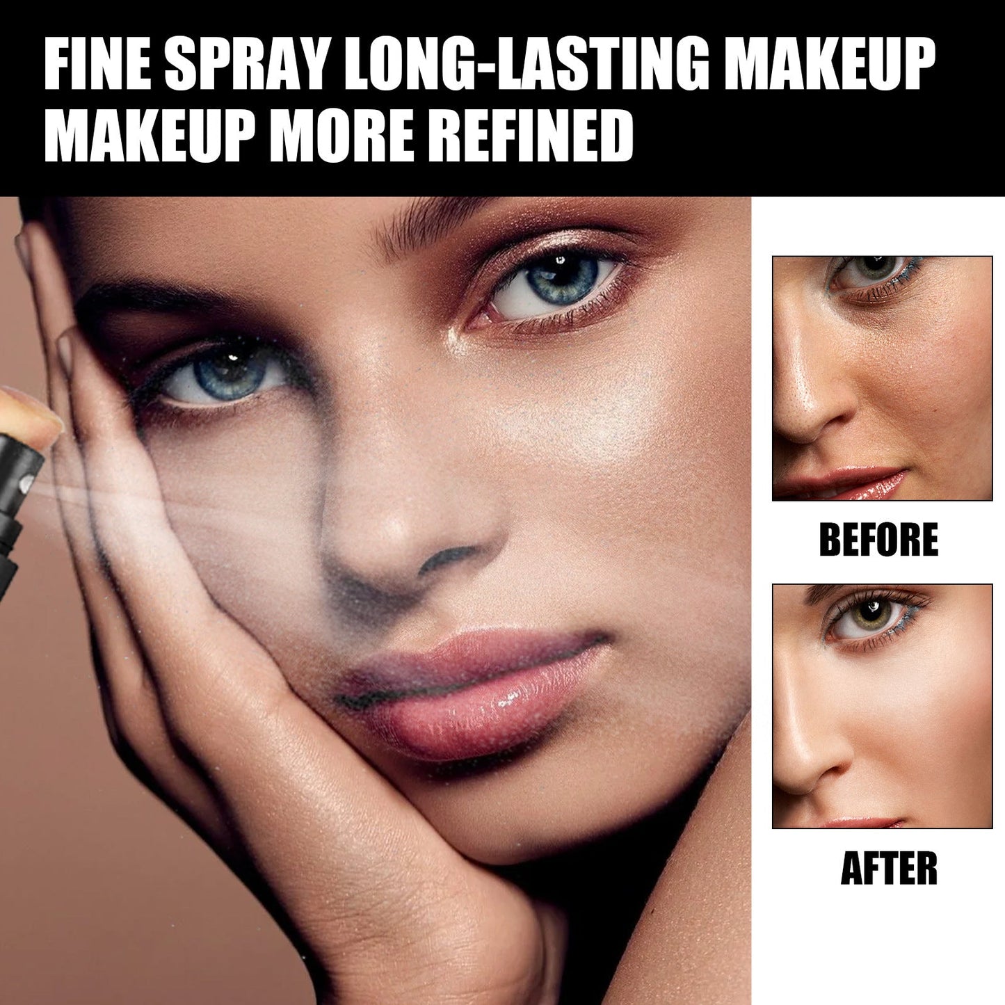 Make-up fixeerspray setting spray matterend voor gezicht 100 ml