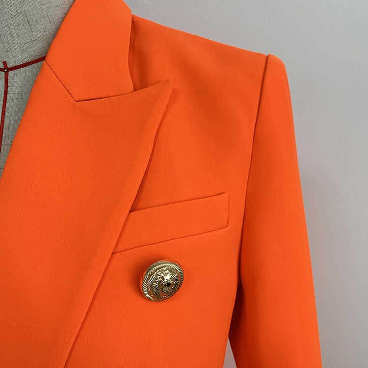 Blazer - Dames - Neon Kleur, Trendy Stijl, Perfecte Pasvorm