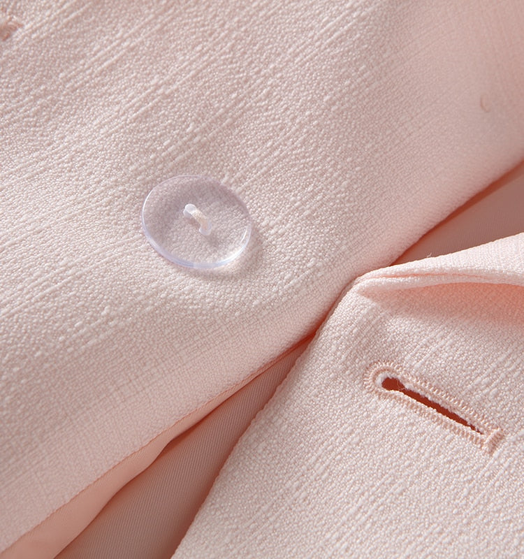 Blazer - Dames - Baby Pink, Elegant en Comfortabel voor elke gelegenheid