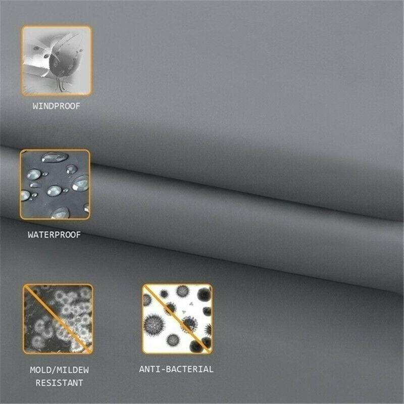 Susanna - Douchegordijn met Kersthert dessin - Beige - Hoogwaardig Polyester