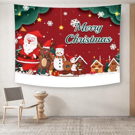 Decoratieve Kerst Wanddecoratie van Hoogwaardige Stof