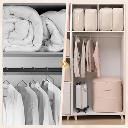 Compressie opbergtas met rits - ruimtebesparend - productfoto