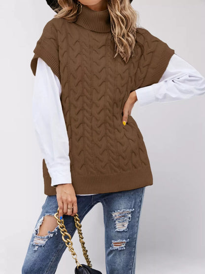 Trui dames met col en kapmouw - detailfoto
