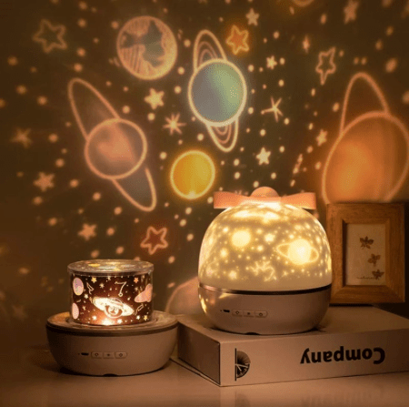 DreamNova Sphere sterrenprojector nachtlampje voor rustige kinderkamer
