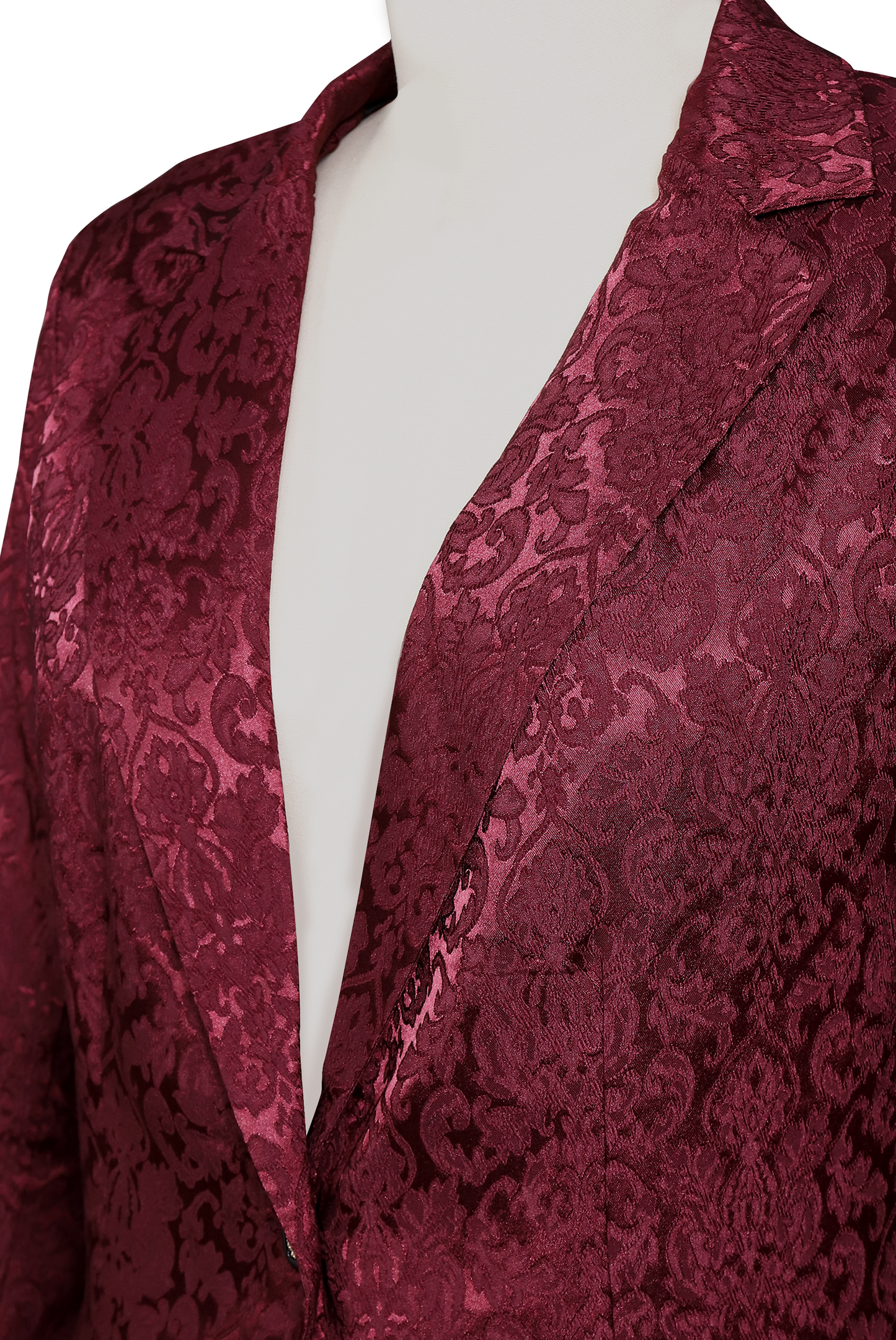 Satijnen Jacquard Blazer – Luxe Comfort en Tijdloze Elegantie voor Elke Gelegenheid