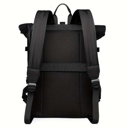 Waterdichte Rugzak met Laptopvak en USB-Poort — Stijlvol en Functioneel voor Werk, School en Reizen