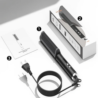 2-in-1 Haarstyler Krultang en Stijltang voor Alle Haartypes
