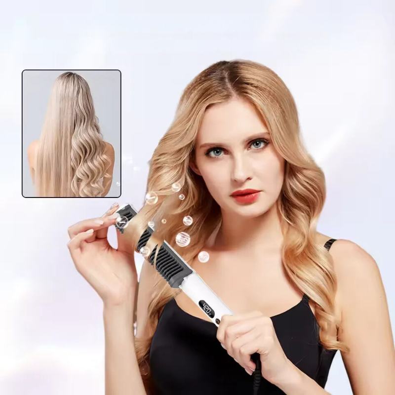 2-in-1 Haarstyler Krultang en Stijltang voor Alle Haartypes