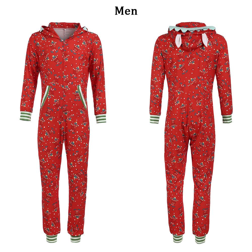 Ouder-kind jumpsuit pyjama set