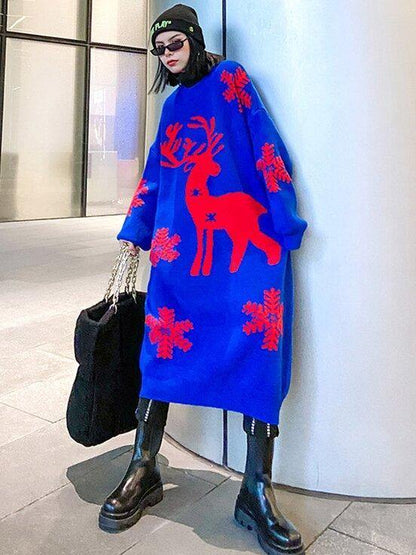 Oversized Kersttrui Dames - Kerstmode & Design