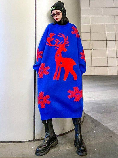 Oversized Kersttrui Dames - Kerstmode & Design