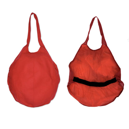 Producttitel: Lola - Kerst Cosplay Kostuum met Buiktas - Egaal Rood - Polyester