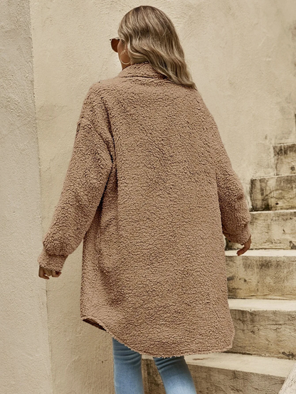 Kantoorcardigan - Oversized Pasvorm met Knoopsluiting