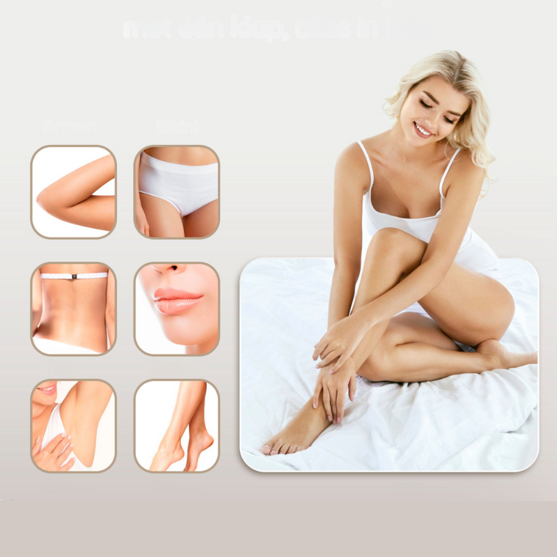 Scheerapparaat vrouw 2-in-1 Elektrisch Waterdicht voor Nat en Droog Gebruik