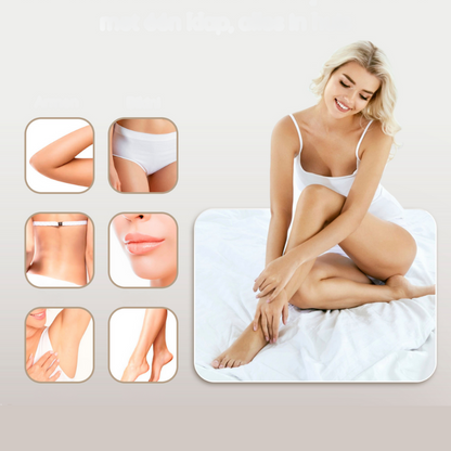 Scheerapparaat vrouw 2-in-1 Elektrisch Waterdicht voor Nat en Droog Gebruik