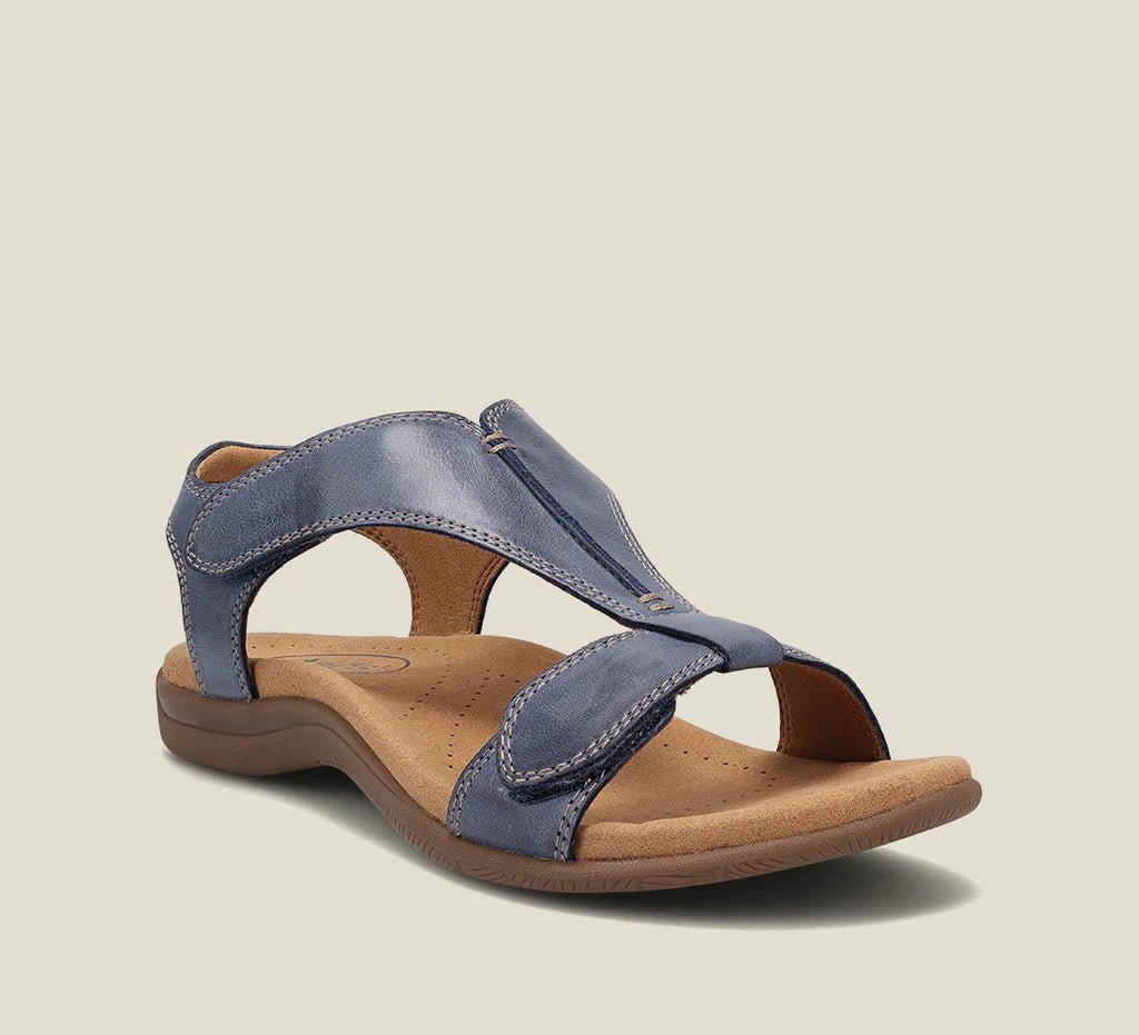 Orthopedische leren sandalen dames - comfortabele stijlvolle zomersandalen