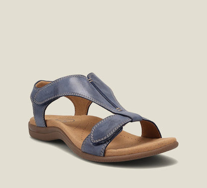 Orthopedische leren sandalen dames - comfortabele stijlvolle zomersandalen
