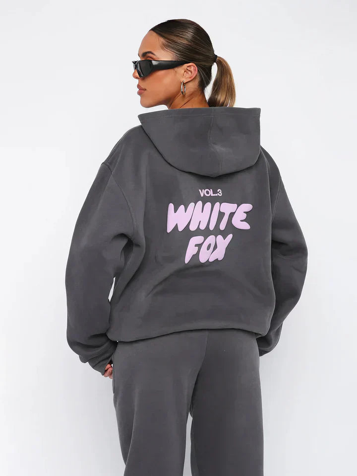 Trendy Dames Trainingspak – Zachte Hoodie en Joggers voor Comfort en Stijl