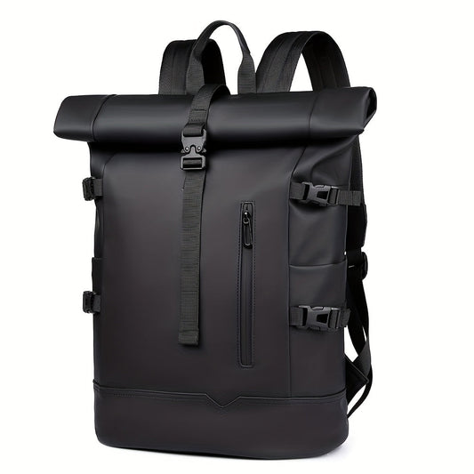 Waterdichte Rugzak met Laptopvak en USB-Poort — Stijlvol en Functioneel voor Werk, School en Reizen
