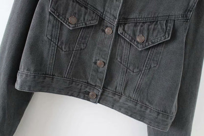 Spijkerjas Dames - detailfoto