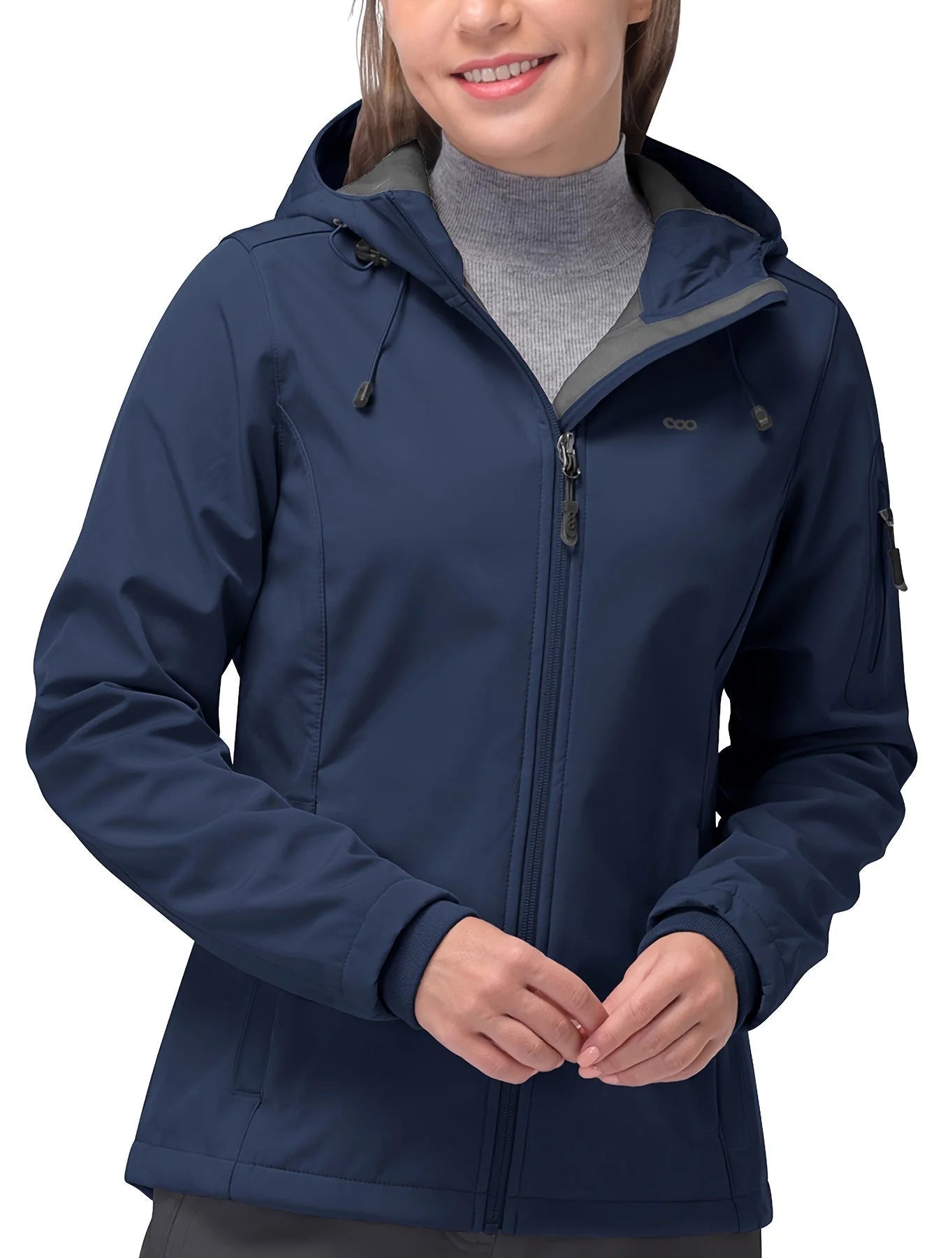 Softshell Jas Dames - Waterdicht - Winddicht - Polyester