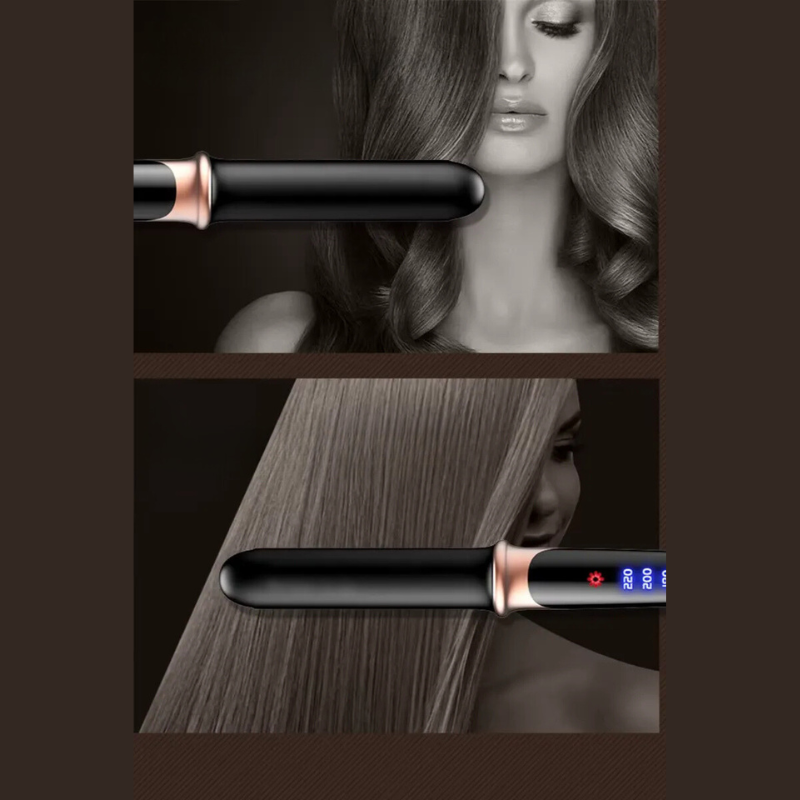 Haarstyler en Krultang - 2-in-1 Keramische Coating voor Glad en Krullend Haar