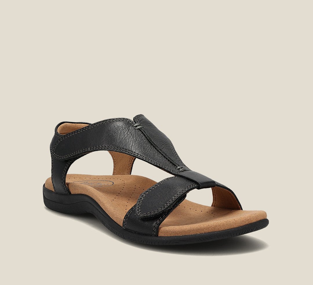 Orthopedische leren sandalen dames - comfortabele stijlvolle zomersandalen