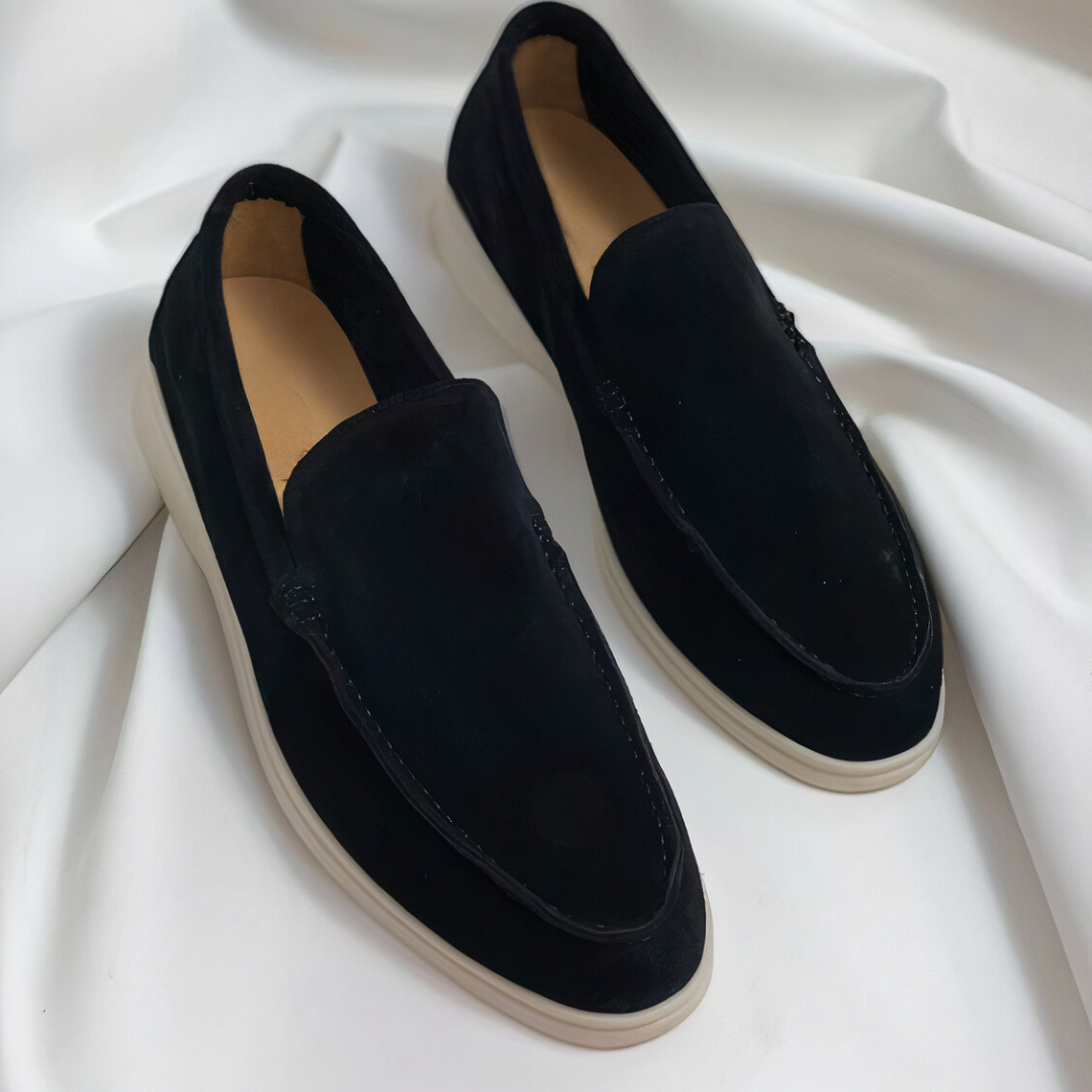 Vintage leren loafers heren, tijdloos en comfortabel