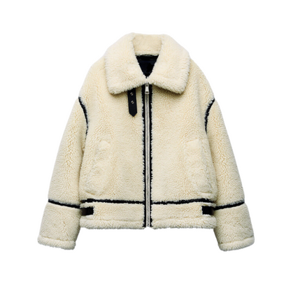 Dames Aspen Shearling Jas - Luxe en Warmte voor Winterdagen