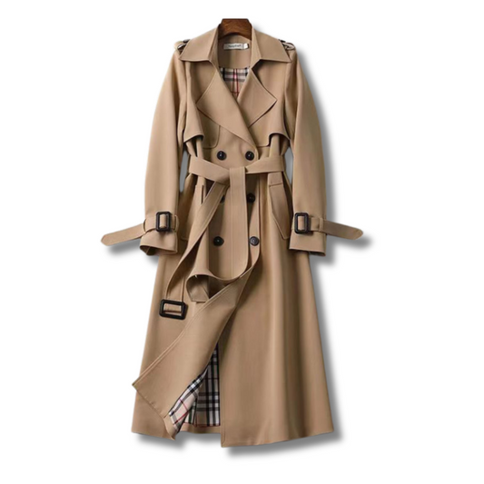 Klassieke Jualita Trenchcoat - Tijdloos Design & Functioneel Comfort