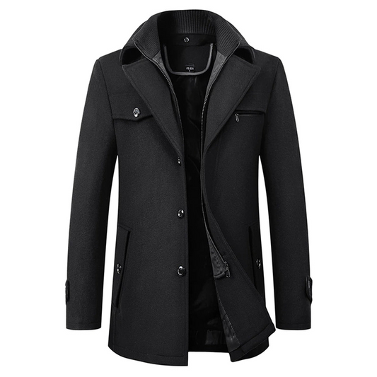 Old Money Fashion Winterjas — Tijdloze Klasse en Warmte
