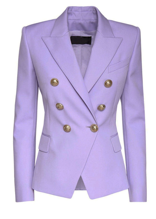 Blazer - Dames - JOSÉPHINE LILAC, Stijlvolle en Elegante Pasvorm van Hoogwaardige Materialen