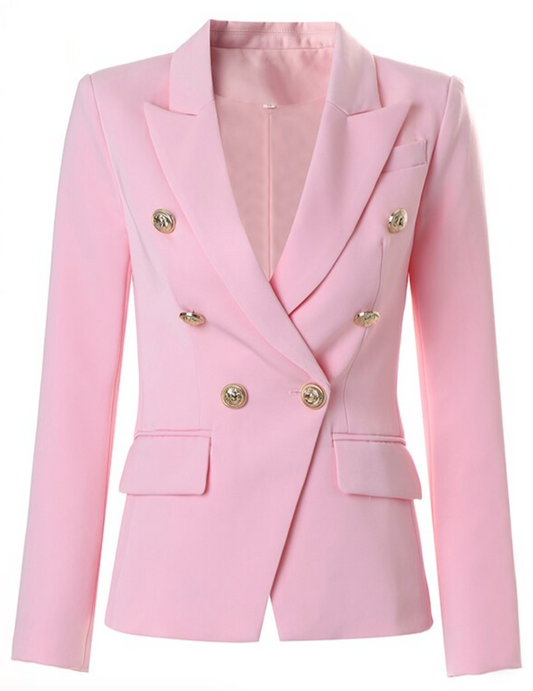 Blazer - Dames - JOSÉPHINE PINK - Stijlvol, Lichtgewicht en Perfecte Pasvorm