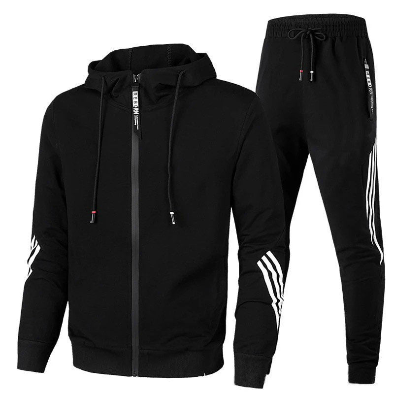 Trainingspak - Heren - Comfortabel, Ademend en Stijlvol - Voor Sport en Casual Gebruik